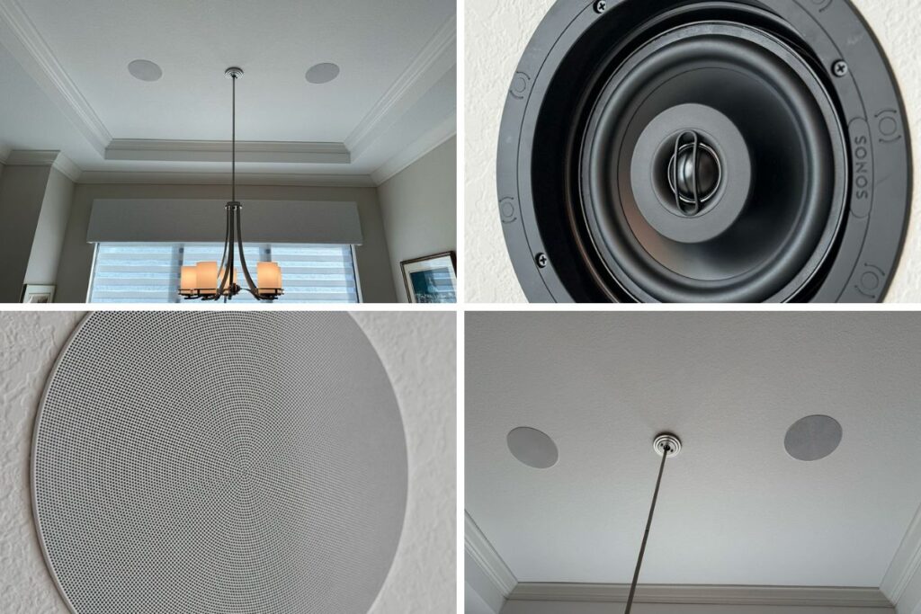 ceiling speakers